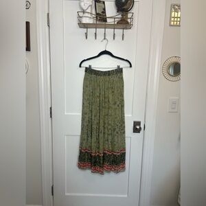 VTG 90s Cottage Core Midi Skirt